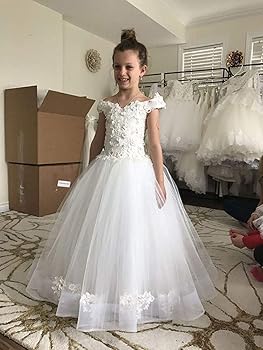 Gzcdress Elegant Flower Girl Dress for Girls 7-16 Princess